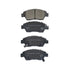 RDA Brakes RDB1286 GP Max Genaral Purpose Brake Pad Set