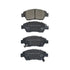 RDA Brakes RDB1286 GP Max Genaral Purpose Brake Pad Set