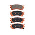 RDA Brakes RDB1362 GP Max Genaral Purpose Brake Pad Set