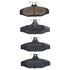 RDA Brakes RDB1376 GP Max General Purpose Low Metallic Brake Pad Set