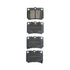 RDA Brakes RDB1390 Disk Brake Pad Set RDA GP Max