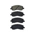 RDA Brakes RDB1441 GP Max Genaral Purpose Brake Pad Set