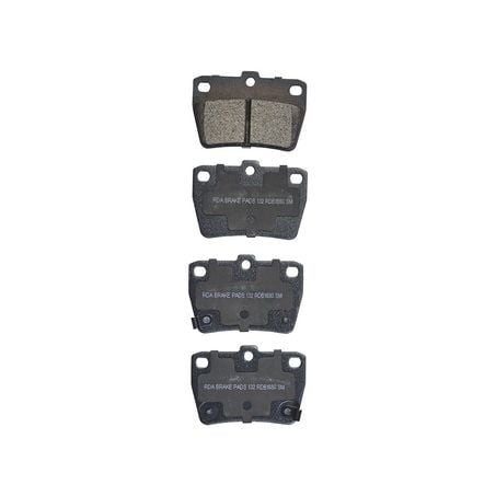 RDA Brakes RDB1680 GP Max Genaral Purpose Brake Pad Set