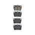 RDA Brakes RDB1680 GP Max Genaral Purpose Brake Pad Set