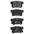 RDA Brakes RDB1728 GP Max Genaral Purpose Brake Pad Set