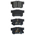 RDA Brakes RDB1728 GP Max Genaral Purpose Brake Pad Set