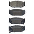 RDA Brakes RDB1818 GP Max Genaral Purpose Brake Pad Set