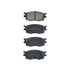 RDA Brakes RDB1934 GP Max Genaral Purpose Brake Pad Set