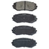 RDA Brakes RDB1936 GP Max Genaral Purpose Brake Pad Set