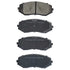 RDA Brakes RDB1936 GP Max Genaral Purpose Brake Pad Set