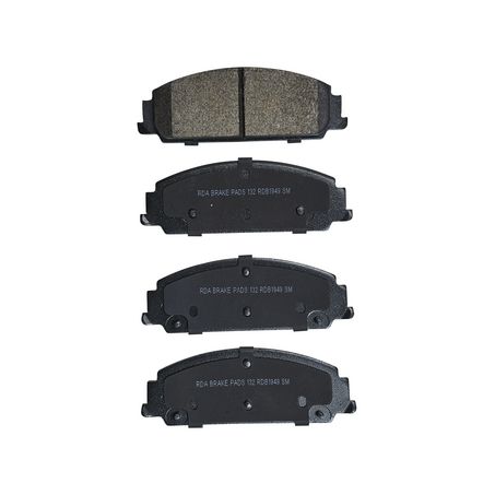 RDA Brakes RDB1949 Disk Brake Pad Set RDA GP Max
