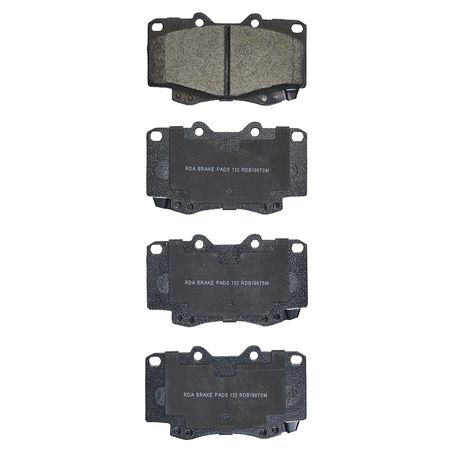 RDA Brakes RDB1987 GP Max Genaral Purpose Brake Pad Set