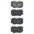 RDA Brakes RDB1987 GP Max Genaral Purpose Brake Pad Set