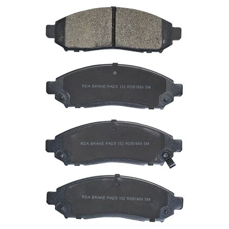 RDA Brakes RDB1989 GP Max Genaral Purpose Brake Pad Set