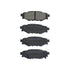 RDA Brakes RDB1992 Disk Brake Pad Set RDA GP Max