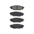 RDA Brakes RDB1992 Disk Brake Pad Set RDA GP Max