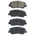 RDA Brakes RDB2013 GP Max Genaral Purpose Brake Pad Set