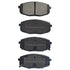 RDA Brakes RDB2017 Disk Brake Pad Set RDA GP Max