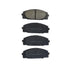 RDA Brakes RDB2047 Disc Brake Pad Set
