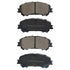 RDA Brakes RDB2243 Disk Brake Pad Set RDA GP Max