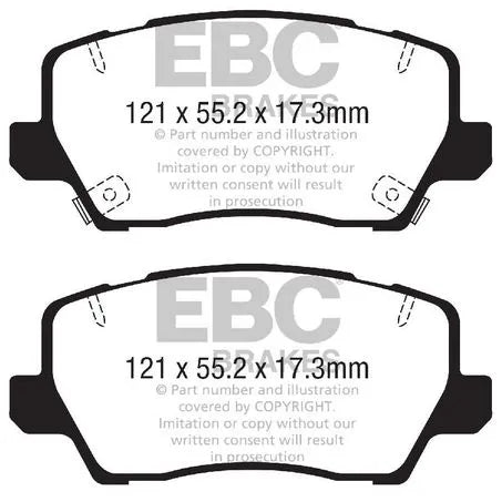 RDA Brakes RDB2448 GP Max Brake Pads