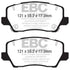 RDA Brakes RDB2448 GP Max Brake Pads