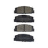 RDA Brakes RDB417 GP Max Genaral Purpose Brake Pad Set