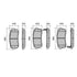 RDA Brakes RDC2025 Phantom Ceramic Pads