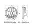 Roadvision RDL1901C Essentials DLE 9" LED Driving Light Set 240W