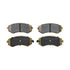 RDA Brakes RDX1148SM Extreme Heavy Duty Brake Pad Set