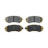 RDA Brakes RDX1148SM Extreme Heavy Duty Brake Pad Set