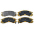 RDA Brakes RDX1223SM Extreme Heavy Duty Brake Pad Set