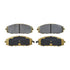 RDA Brakes RDX1361SM Extreme Heavy Duty Brake Pad Set