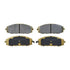 RDA Brakes RDX1361SM Extreme Heavy Duty Brake Pad Set