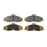 RDA Brakes RDX1366SM Extreme Heavy Duty Brake Pad Set