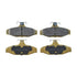 RDA Brakes RDX1376SM Extreme Heavy Duty Brake Pad Set
