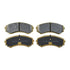 RDA Brakes RDX1388SM Extreme Heavy Duty Brake Pad Set