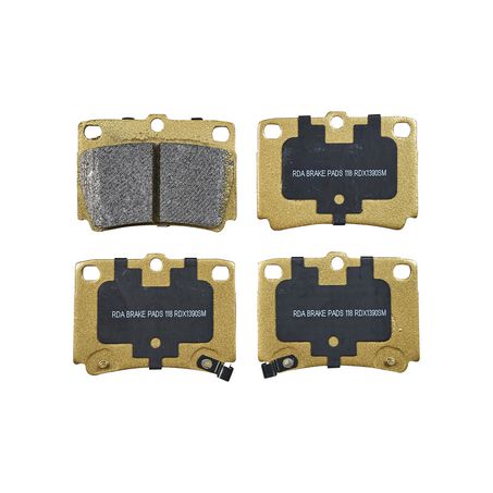 RDA Brakes RDX1390SM Extreme Heavy Duty Brake Pad Set