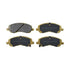 RDA Brakes RDX1441SM Extreme Heavy Duty Brake Pad Set