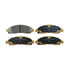 RDA Brakes RDX1468SM Extreme Heavy Duty Brake Pad Set