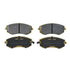 RDA Brakes RDX1491SM Extreme Heavy Duty Brake Pad Set
