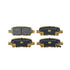 RDA Brakes RDX1509SM Extreme Heavy Duty Brake Pad Set