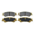 RDA Brakes RDX1675SM Extreme Heavy Duty Brake Pad Set