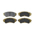 RDA Brakes RDX1681SM Extreme Heavy Duty Brake Pad Set
