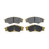 RDA Brakes RDX1985SM Extreme Heavy Duty Brake Pad Set