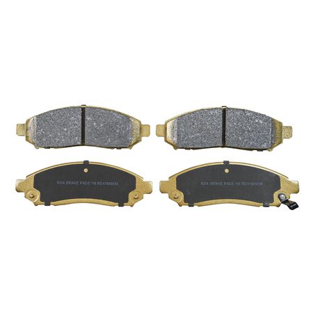 RDA Brakes RDX1989SM Extreme Heavy Duty Brake Pad Set