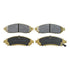 RDA Brakes RDX1989SM Extreme Heavy Duty Brake Pad Set