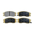 RDA Brakes RDX2000SM Extreme Heavy Duty Brake Pad Set