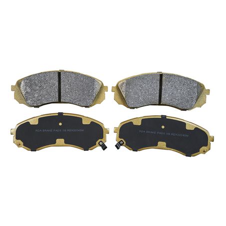 RDA Brakes RDX2024SM Extreme Heavy Duty Brake Pad Set