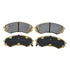 RDA Brakes RDX2024SM Extreme Heavy Duty Brake Pad Set